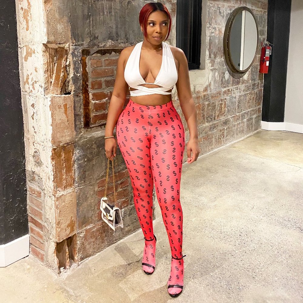 Gimme Money Leggings in Hot Pink